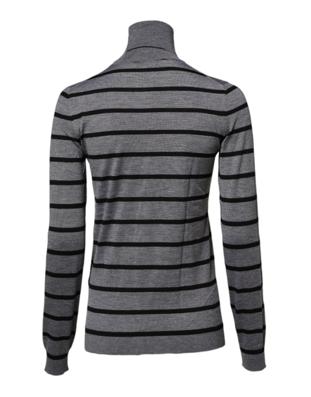 Women’s Dolce &amp; Gabbana Gray Floral Embroidery Pullover Sweater