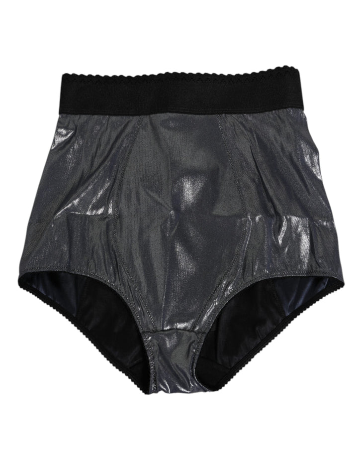 Women’s Dolce &amp; Gabbana Gray Silk Stretch Slip Girdle Panty Underwear