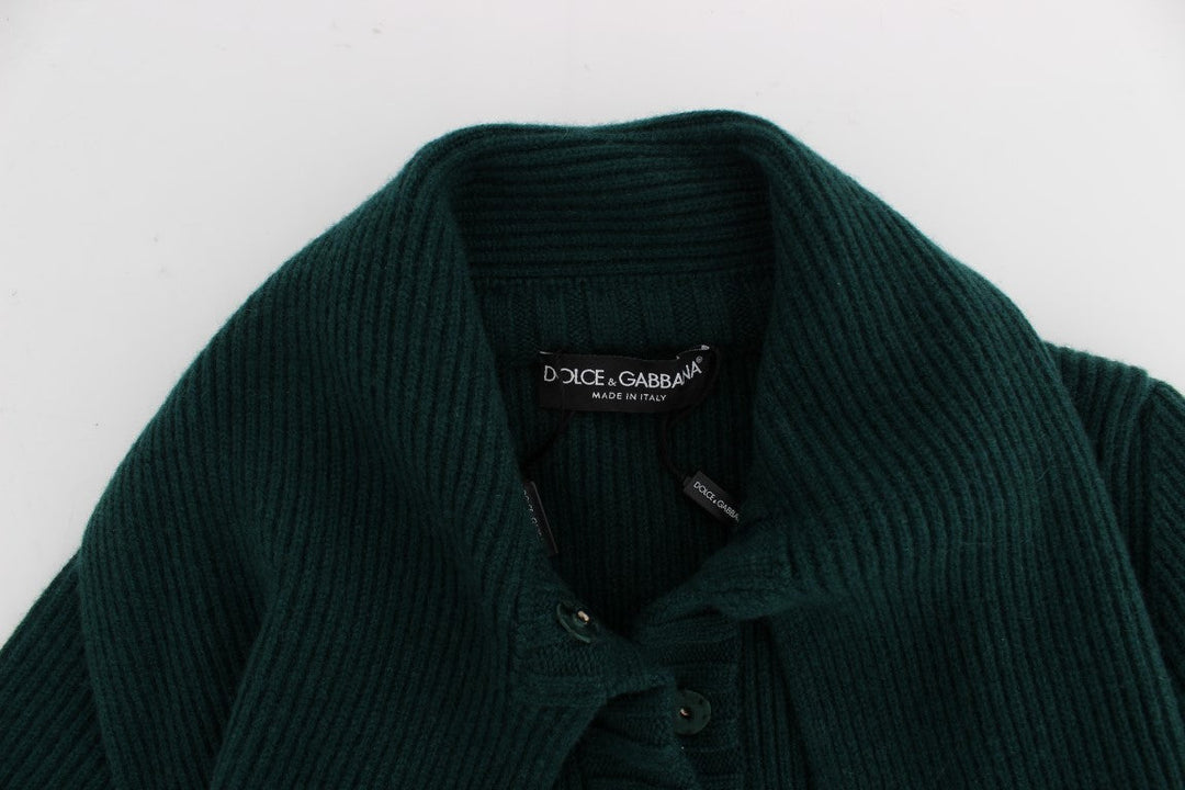 Women’s Dolce &amp; Gabbana Green Knitted Cashmere Cardigan