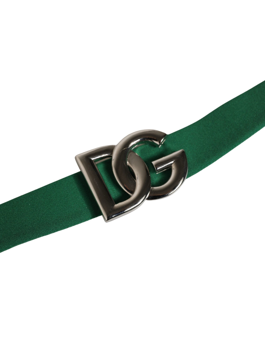 Women’s Dolce &amp; Gabbana Green Logo Plaque Nylon Brief Panty Underwear