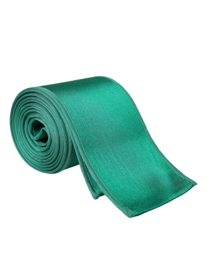Women’s Dolce &amp; Gabbana Green Silk Satin Waist Women Belt