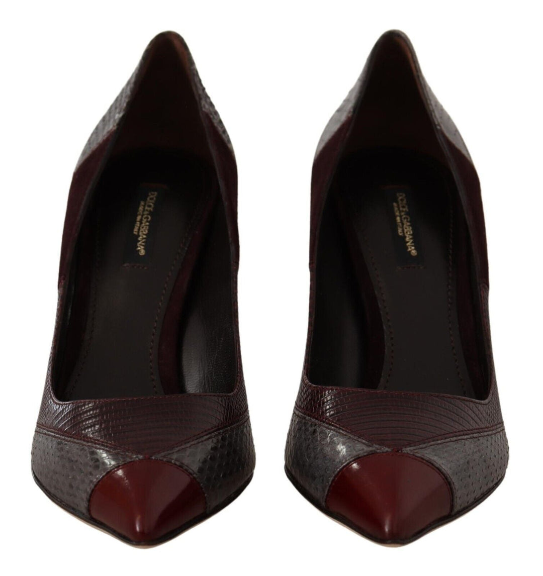 Los tacones de piel exótica de Dolce &amp;amp; Gabbana dan rienda suelta a la alta moda