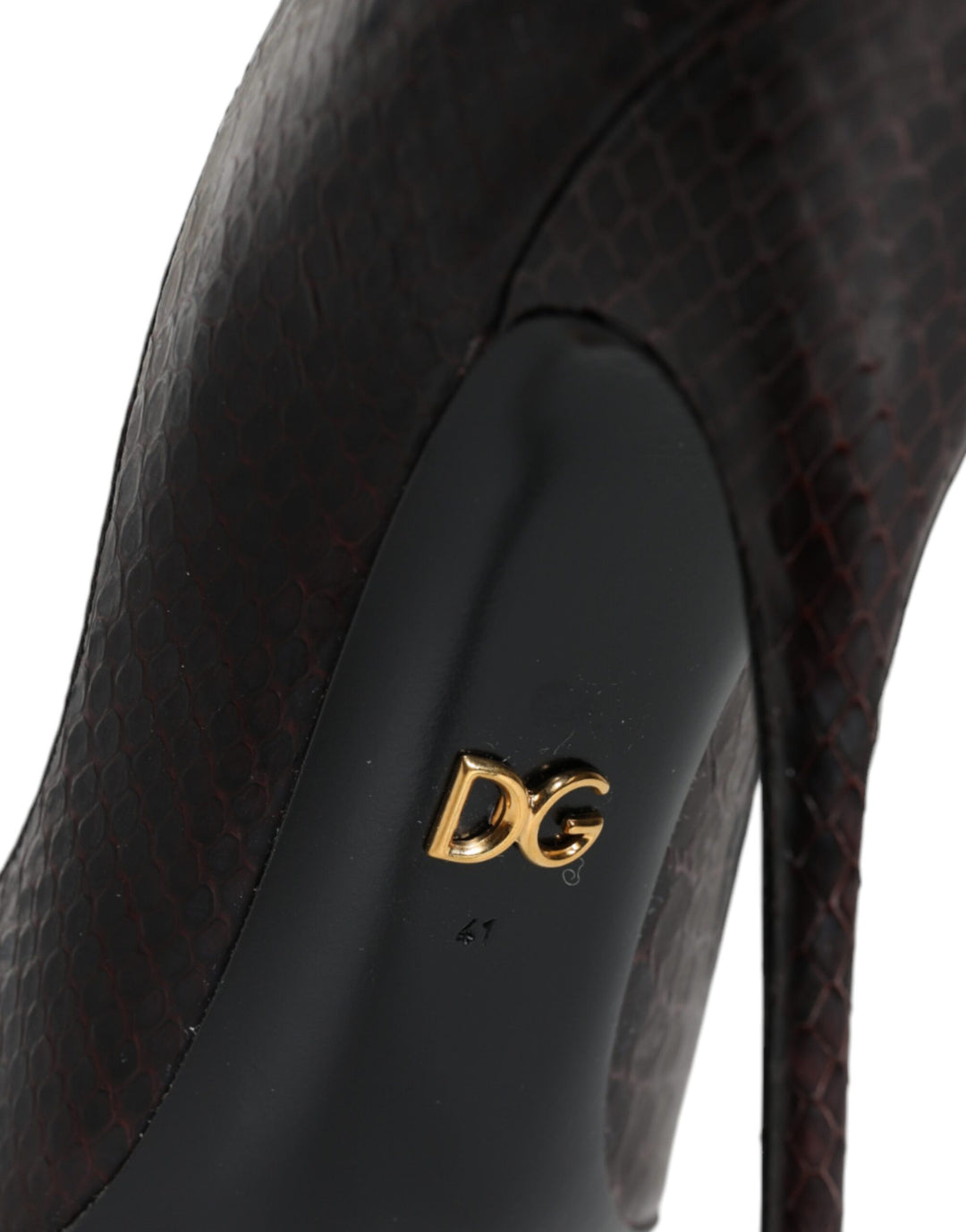 Women’s Dolce &amp; Gabbana Multicolor Exotic Leather Heels Pumps Shoes