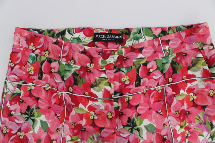 Vestido capri floral multicolor de Dolce Gabbana para primavera