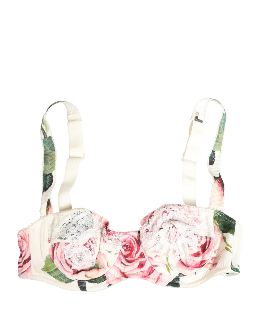 Women’s Dolce &amp; Gabbana Multicolor Floral Semi-pad Underwire Underwear
