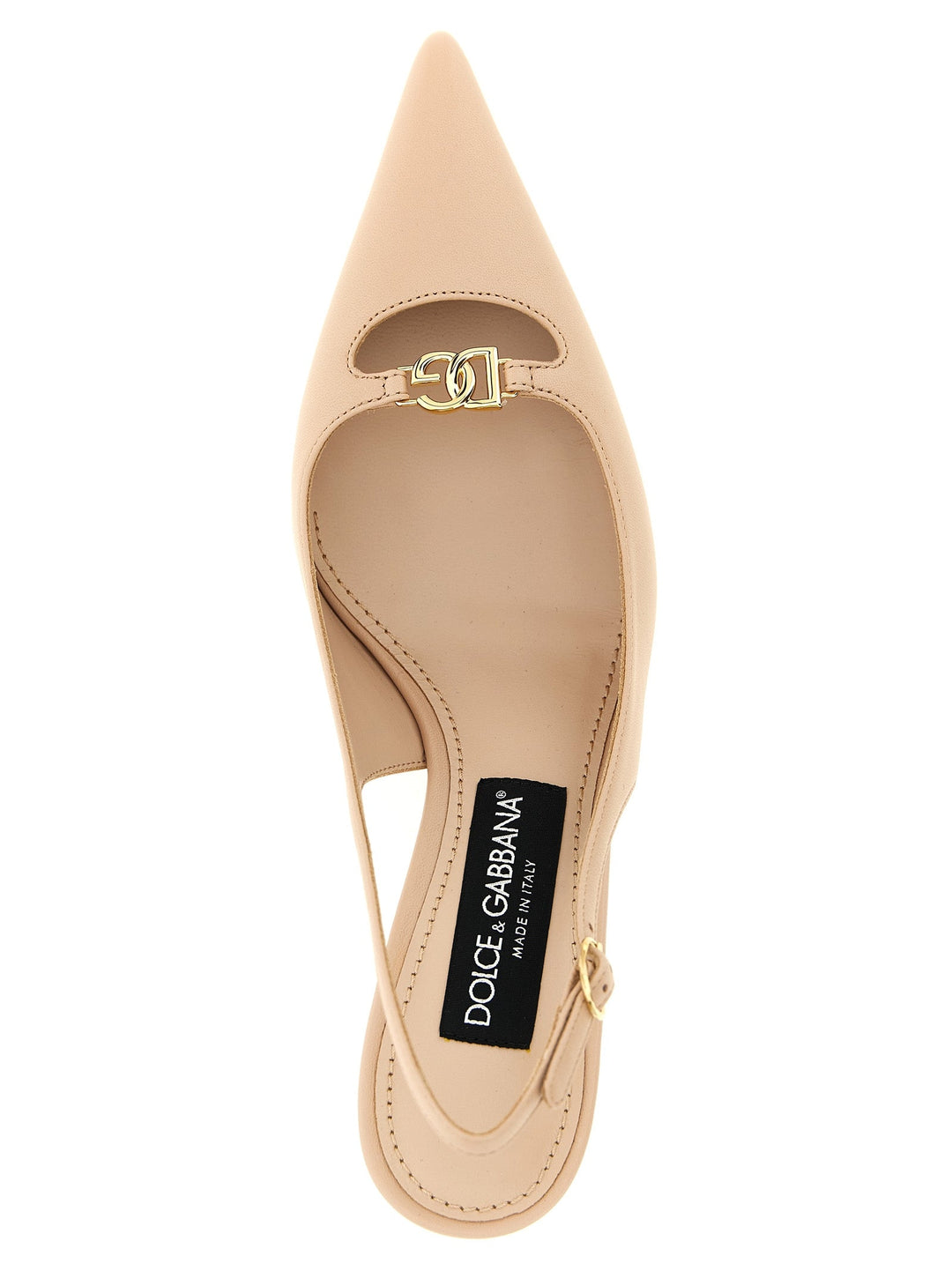 Women’s Dolce &amp; Gabbana Multicolor Lamb Leather Mid Heel Pumps