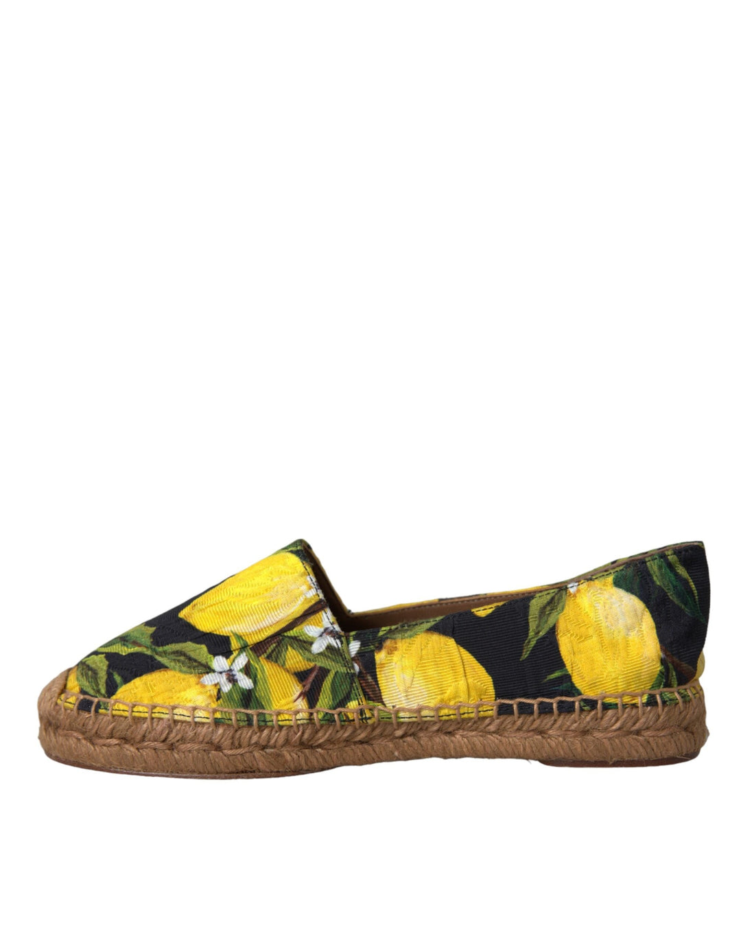 Women’s Dolce &amp; Gabbana Multicolor Lemon Slip on Espadrilles Shoes