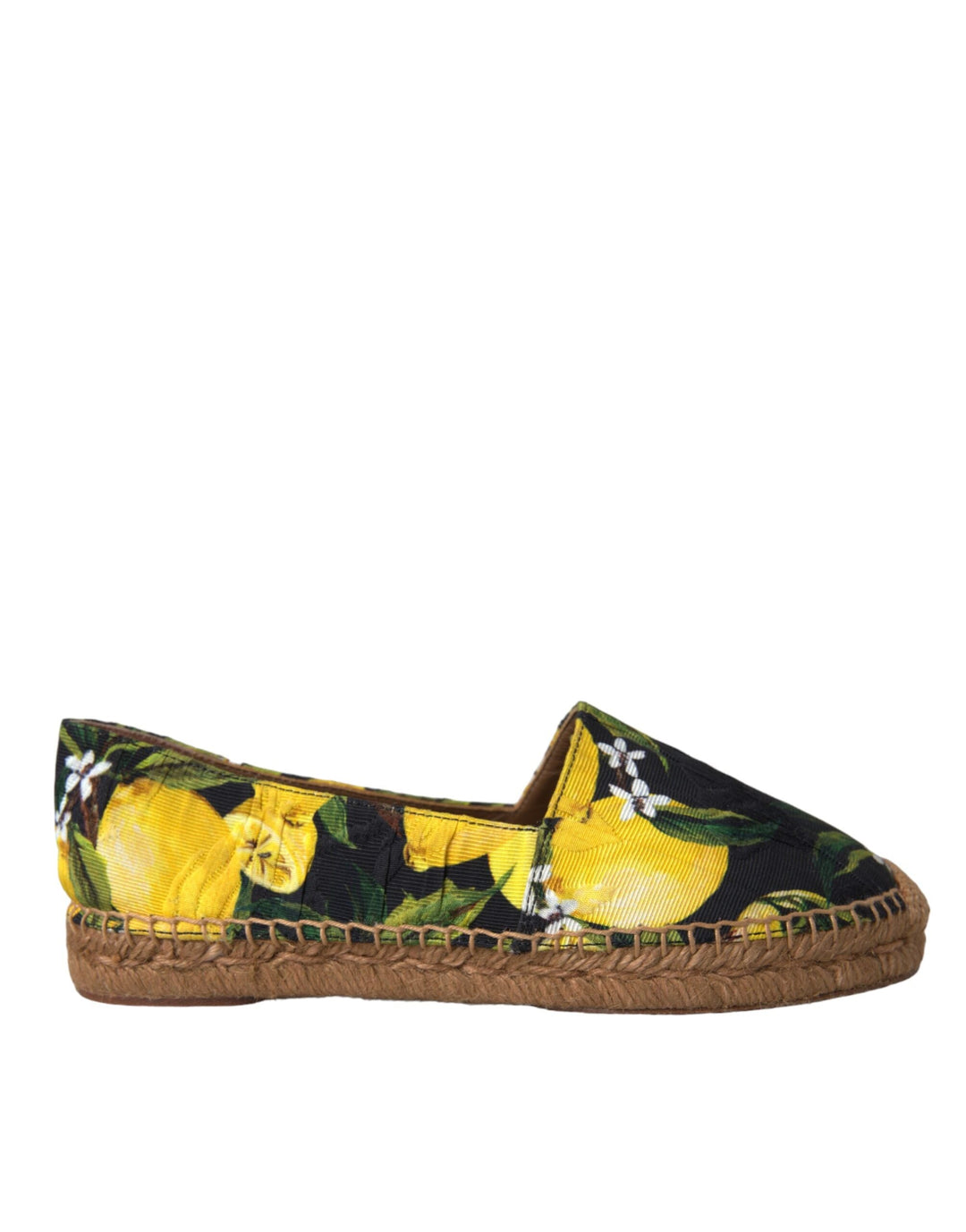 Women’s Dolce &amp; Gabbana Multicolor Lemon Slip on Espadrilles Shoes