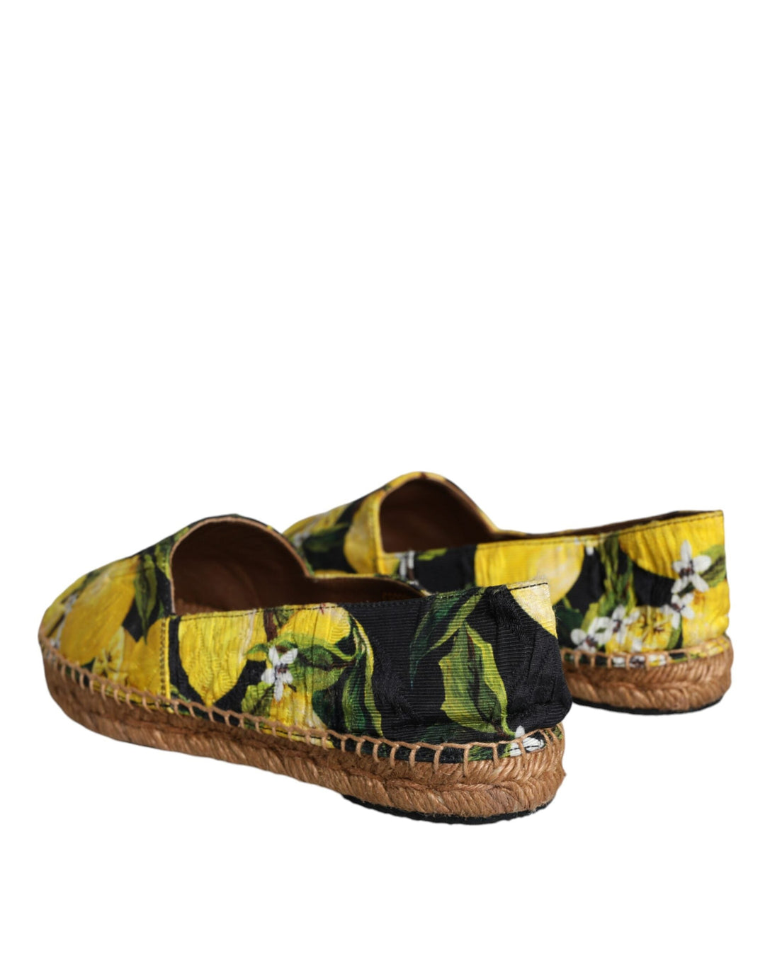 Women’s Dolce &amp; Gabbana Multicolor Lemon Slip on Espadrilles Shoes