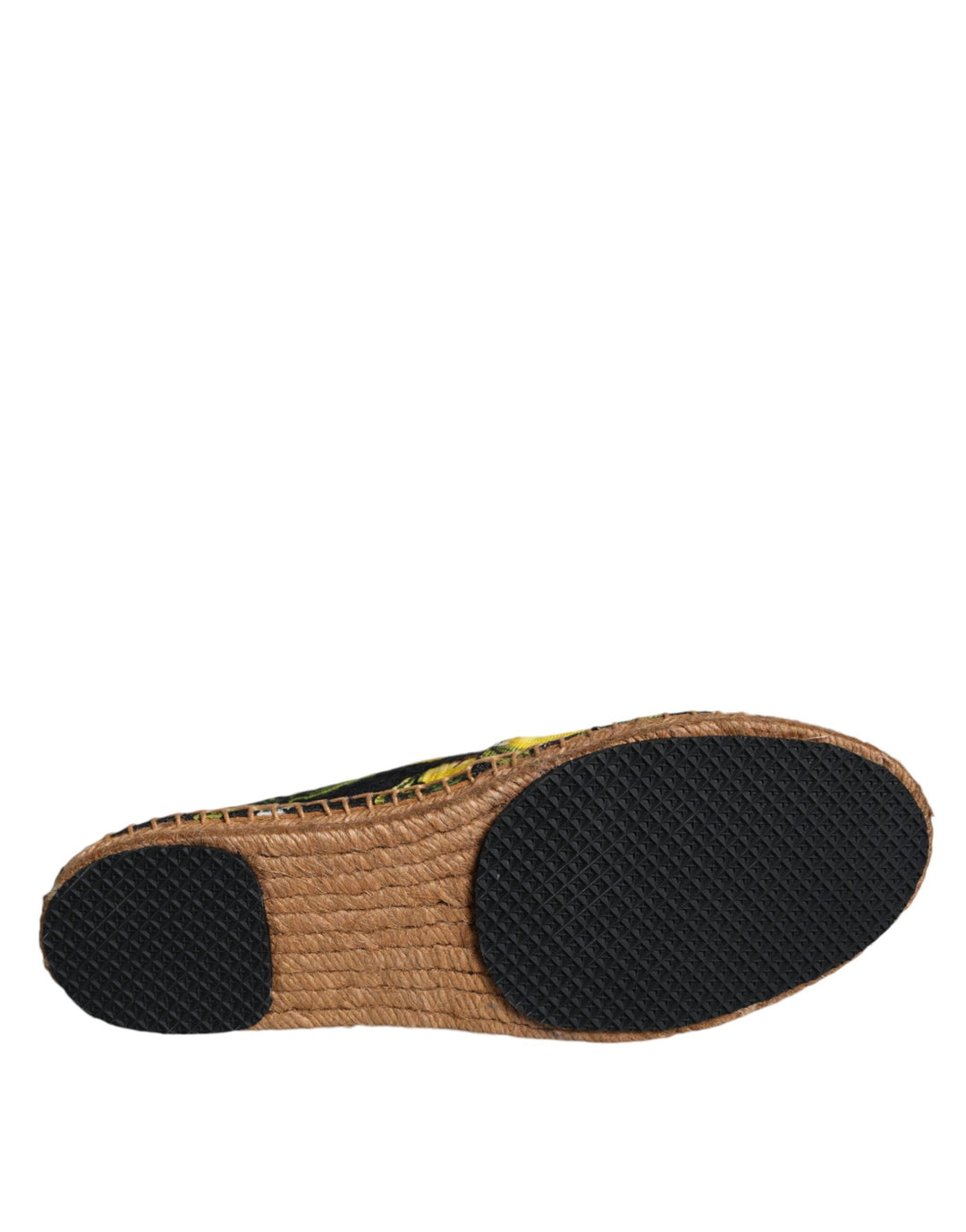 Women’s Dolce &amp; Gabbana Multicolor Lemon Slip on Espadrilles Shoes