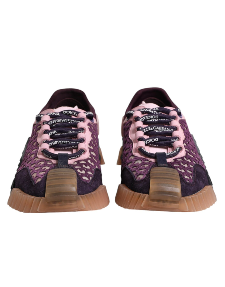 Dolce &amp; Gabbana Multicolor Logo Low Top NS1 Sneakers Shoes