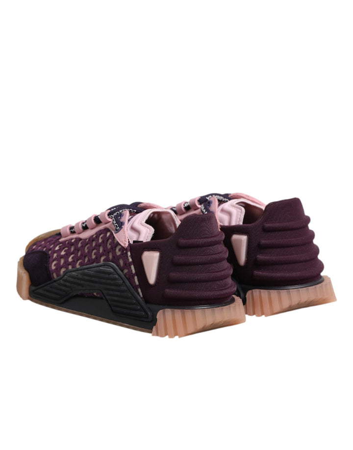 Dolce &amp; Gabbana Multicolor Logo Low Top NS1 Sneakers Shoes