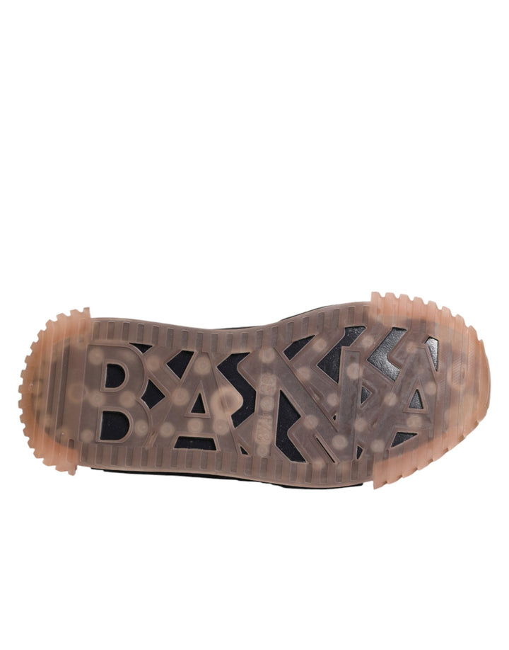 Dolce &amp; Gabbana Multicolor Logo Low Top NS1 Sneakers Shoes