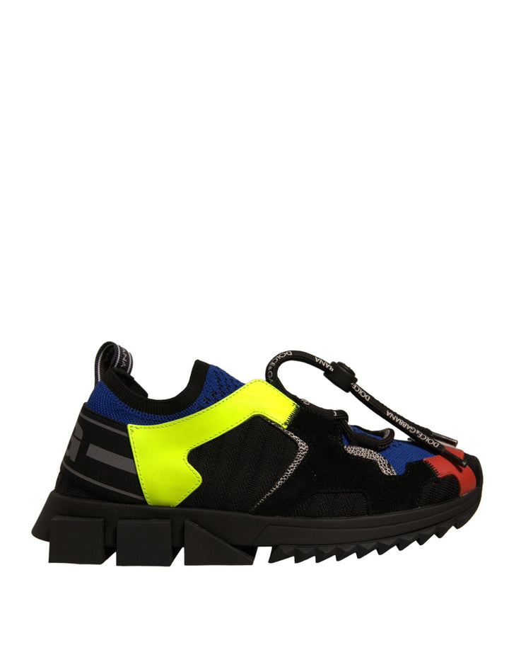 Dolce &amp; Gabbana Multicolor Low Top Sorrento Sneakers Shoes