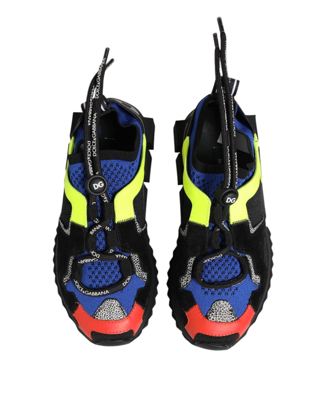 Dolce &amp; Gabbana Multicolor Low Top Sorrento Sneakers Shoes