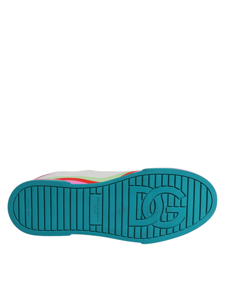 Baskets basses multicolores Dolce &amp;amp; Gabbana