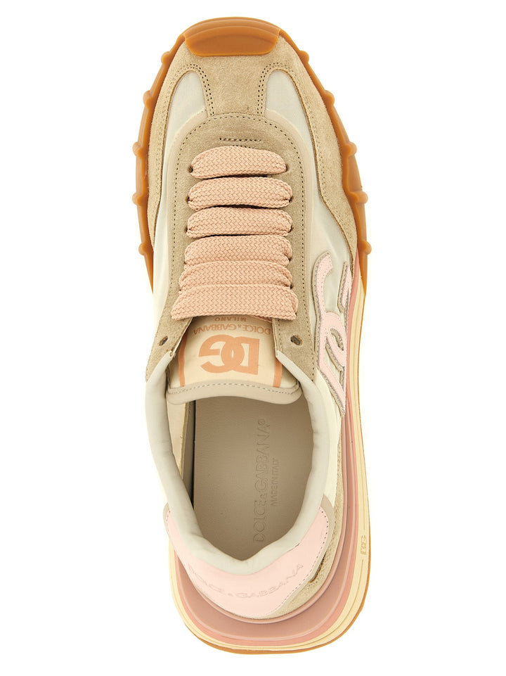 Women’s Dolce &amp; Gabbana Multicolor Polyamide Athletic Sneakers