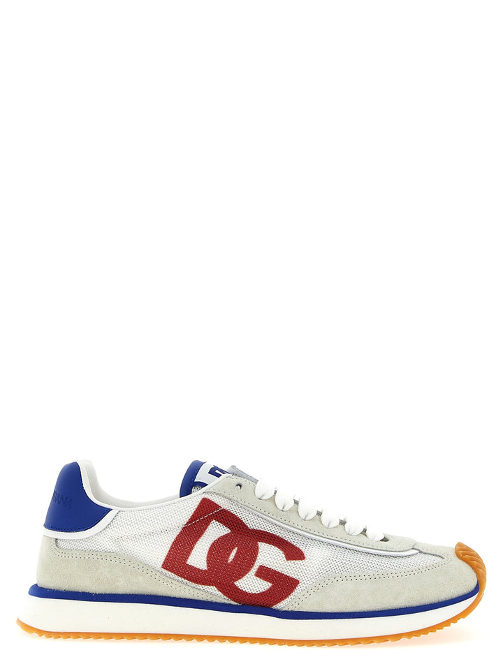 Dolce &amp; Gabbana Multicolor Polyester Athletic Sneakers