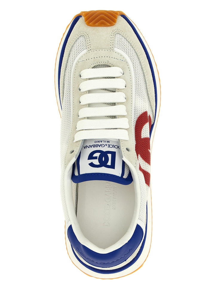 Dolce &amp; Gabbana Multicolor Polyester Athletic Sneakers
