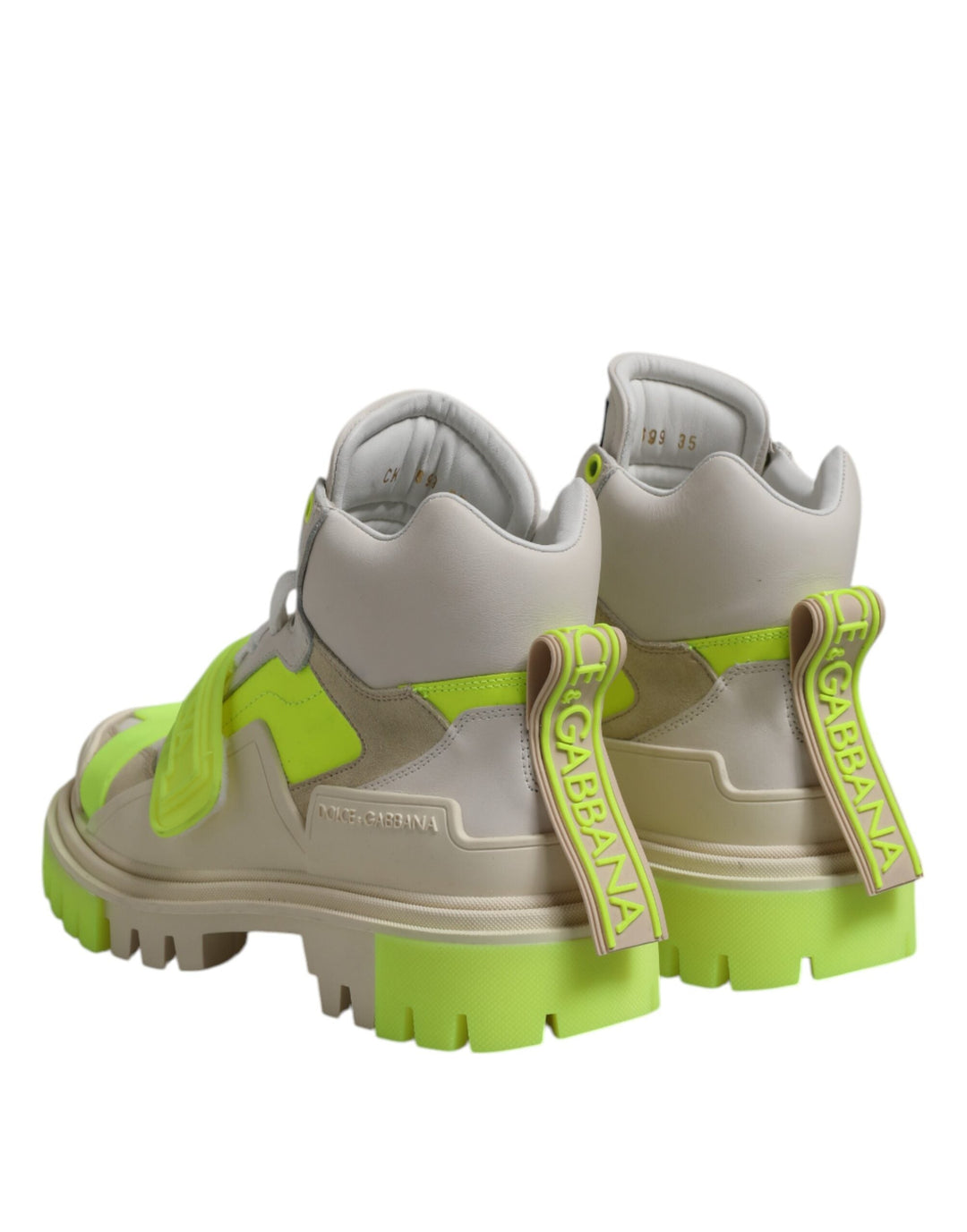 Dolce &amp; Gabbana Multicolor Trekking Boots Sneakers Shoes