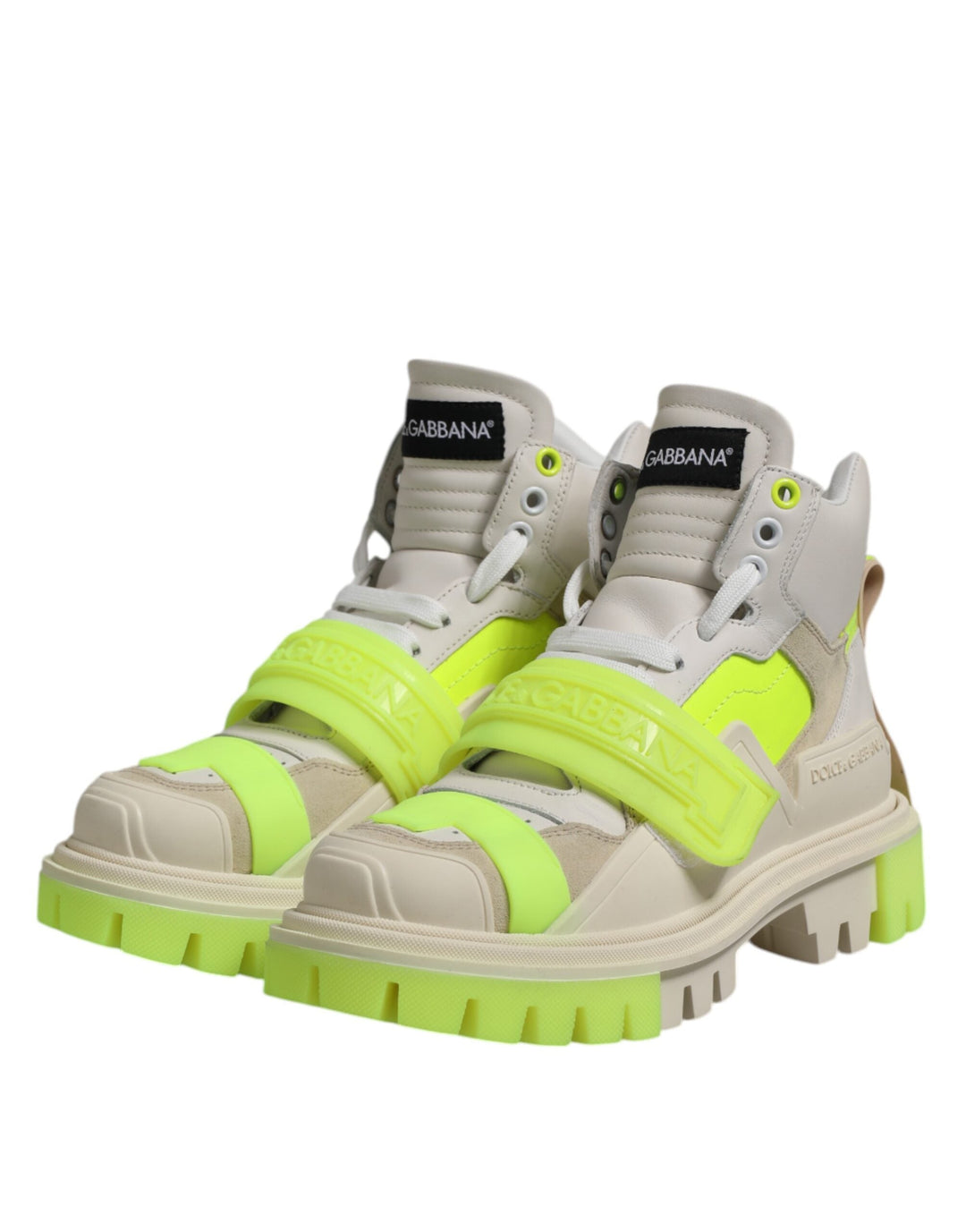 Dolce &amp; Gabbana Multicolor Trekking Boots Sneakers Shoes