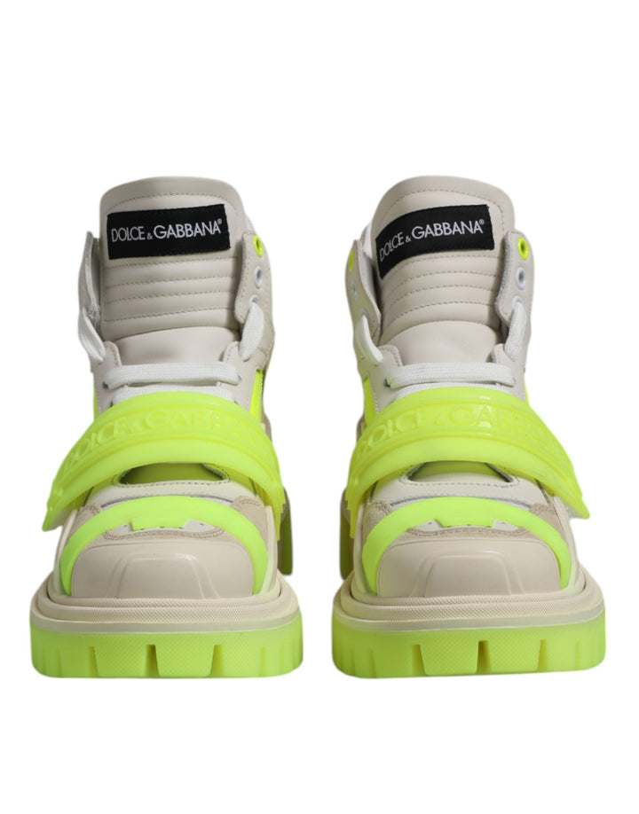Dolce &amp; Gabbana Multicolor Trekking Boots Sneakers Shoes