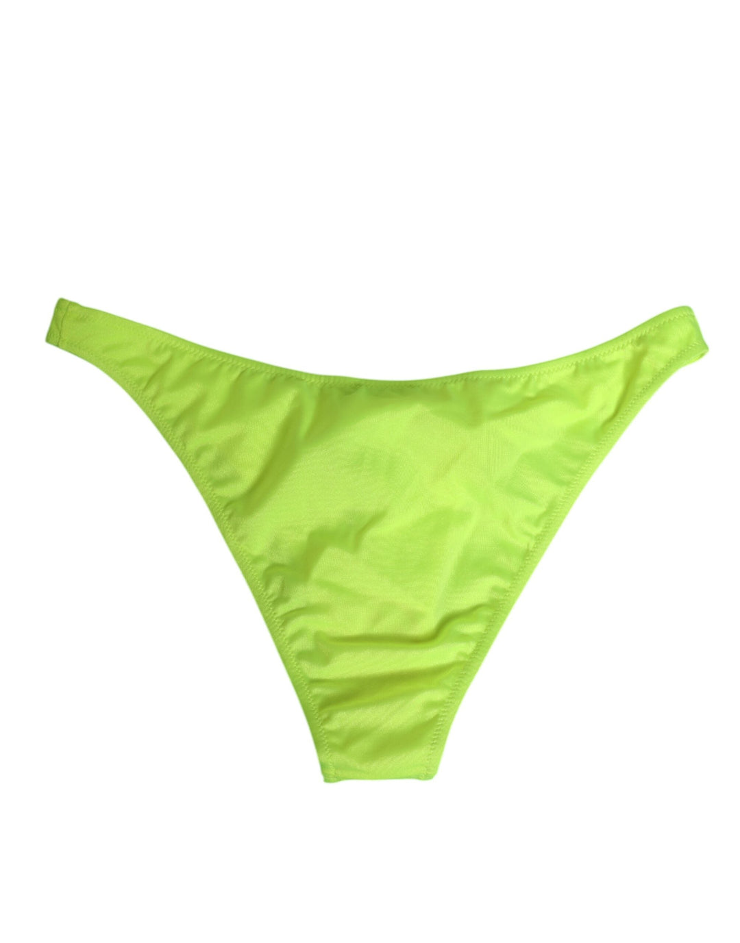 Women’s Dolce &amp; Gabbana Neon Green Dg Logo Swim Briefs Women Underwear