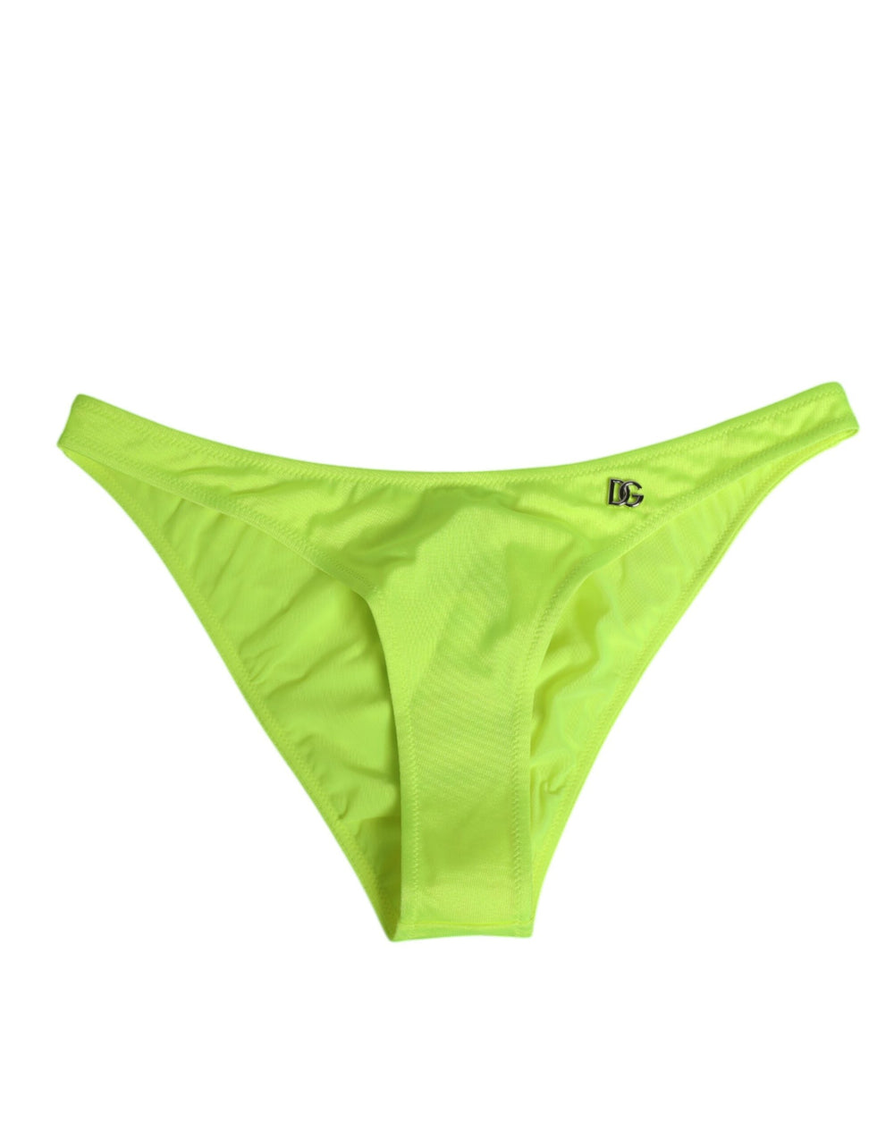 Women’s Dolce & Gabbana Neon Green Dg Logo Swim Briefs Women Underwear