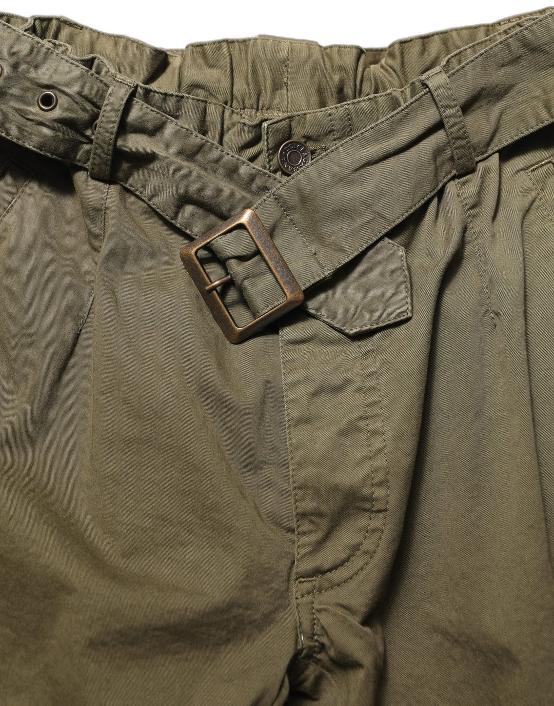 Women’s Dolce &amp; Gabbana Olive Green High Waist Cargo Trouser Pants
