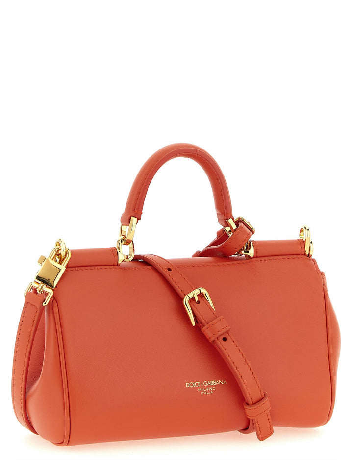 Women’s Dolce &amp; Gabbana Orange Calfskin Handbag