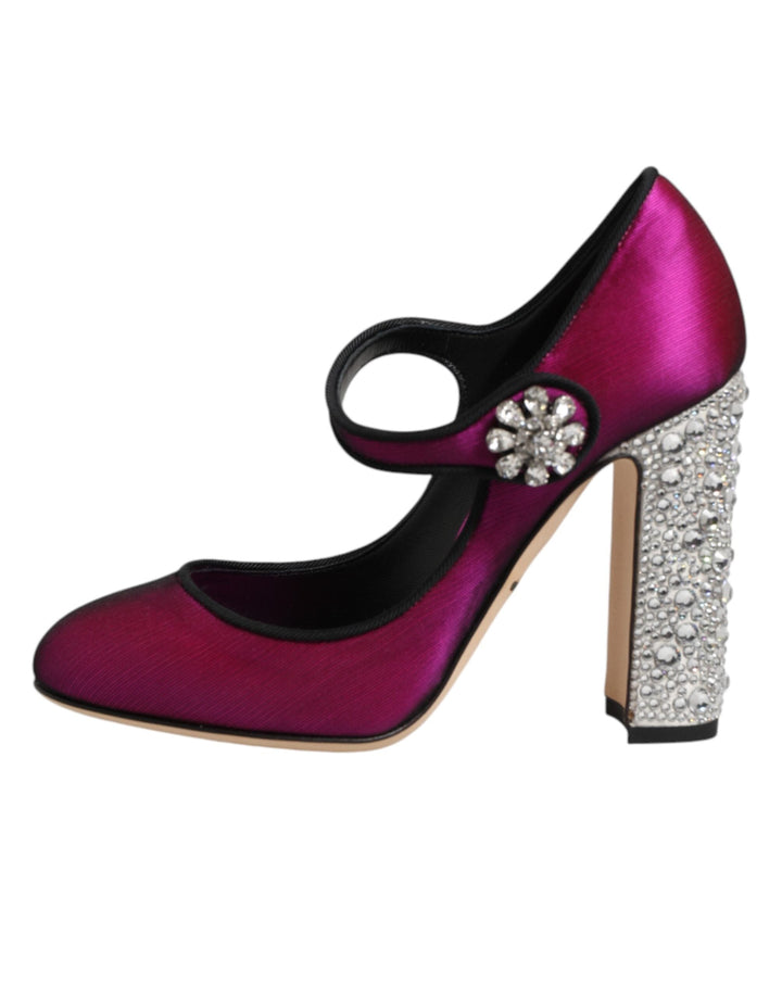 Women’s Dolce &amp; Gabbana Pink Embellished High Heels Pumps Shoes