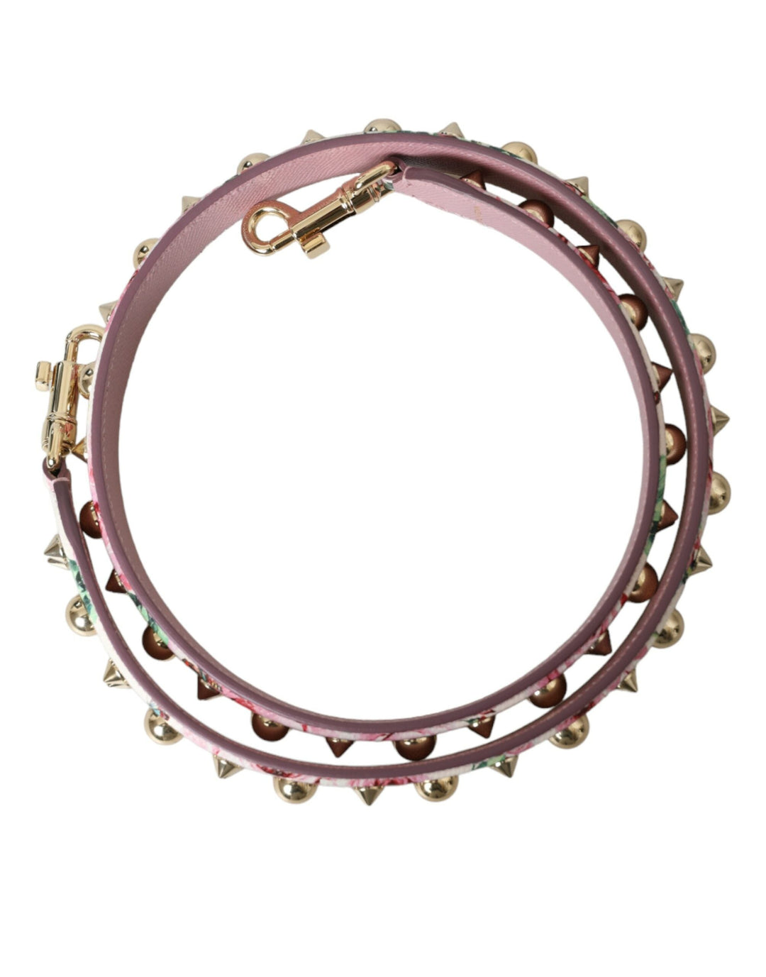 Women’s Dolce &amp; Gabbana Pink Floral Handbag Accessory Shoulder Strap