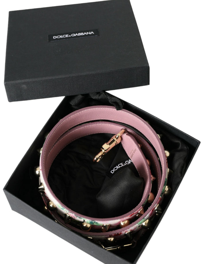 Women’s Dolce &amp; Gabbana Pink Floral Handbag Accessory Shoulder Strap
