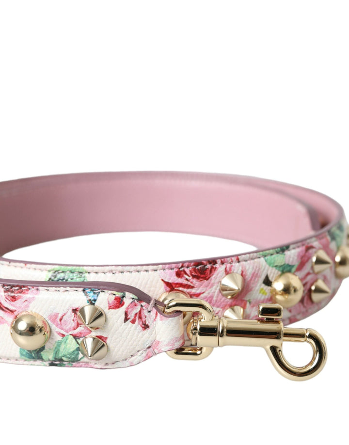 Women’s Dolce &amp; Gabbana Pink Floral Handbag Accessory Shoulder Strap