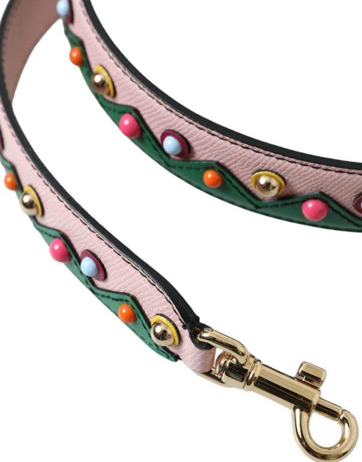 Women’s Dolce &amp; Gabbana Pink Leather Handbag Accessory Shoulder Strap