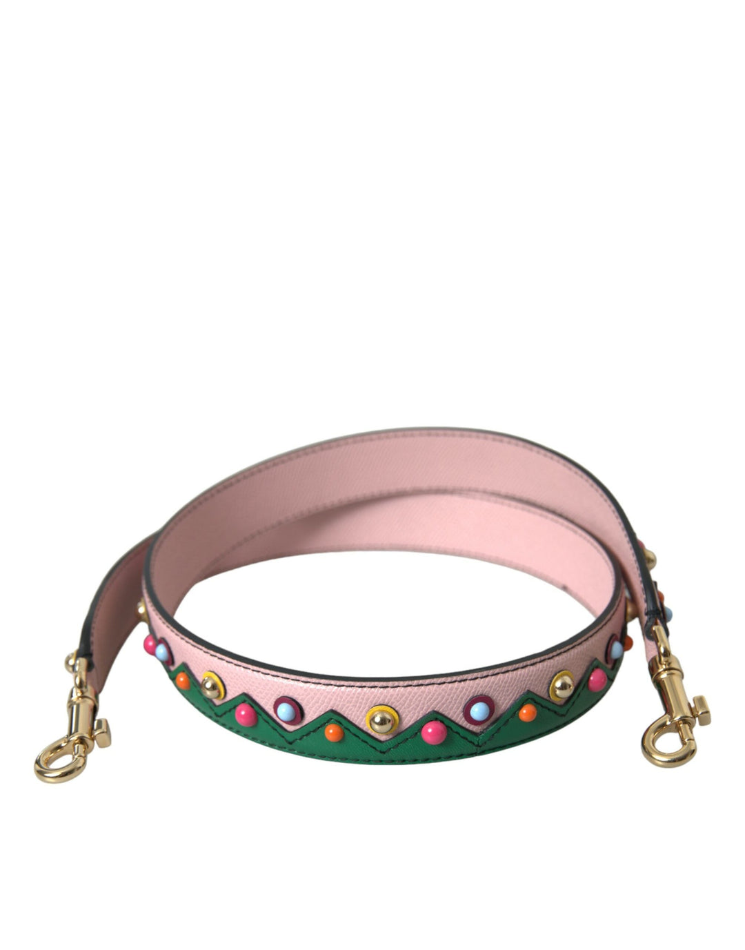 Women’s Dolce & Gabbana Pink Leather Handbag Accessory Shoulder Strap
