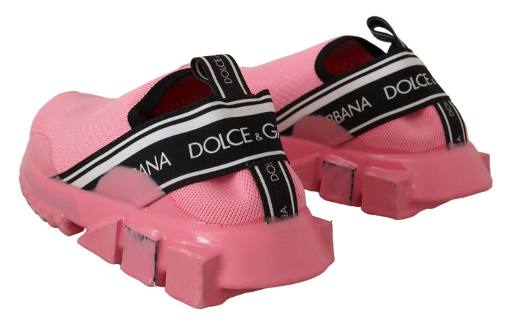 Baskets à enfiler Sorrento roses chics Dolce &amp;amp; Gabbana