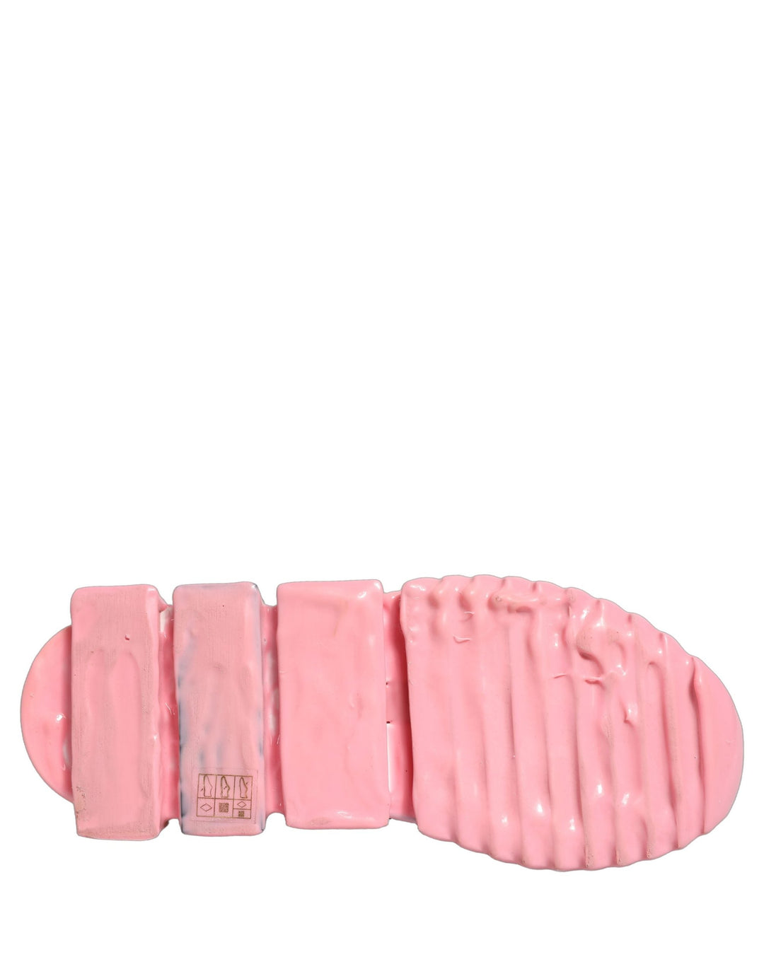 Dolce &amp; Gabbana Pink Slip On Low Top Sorrento Sneakers Shoes