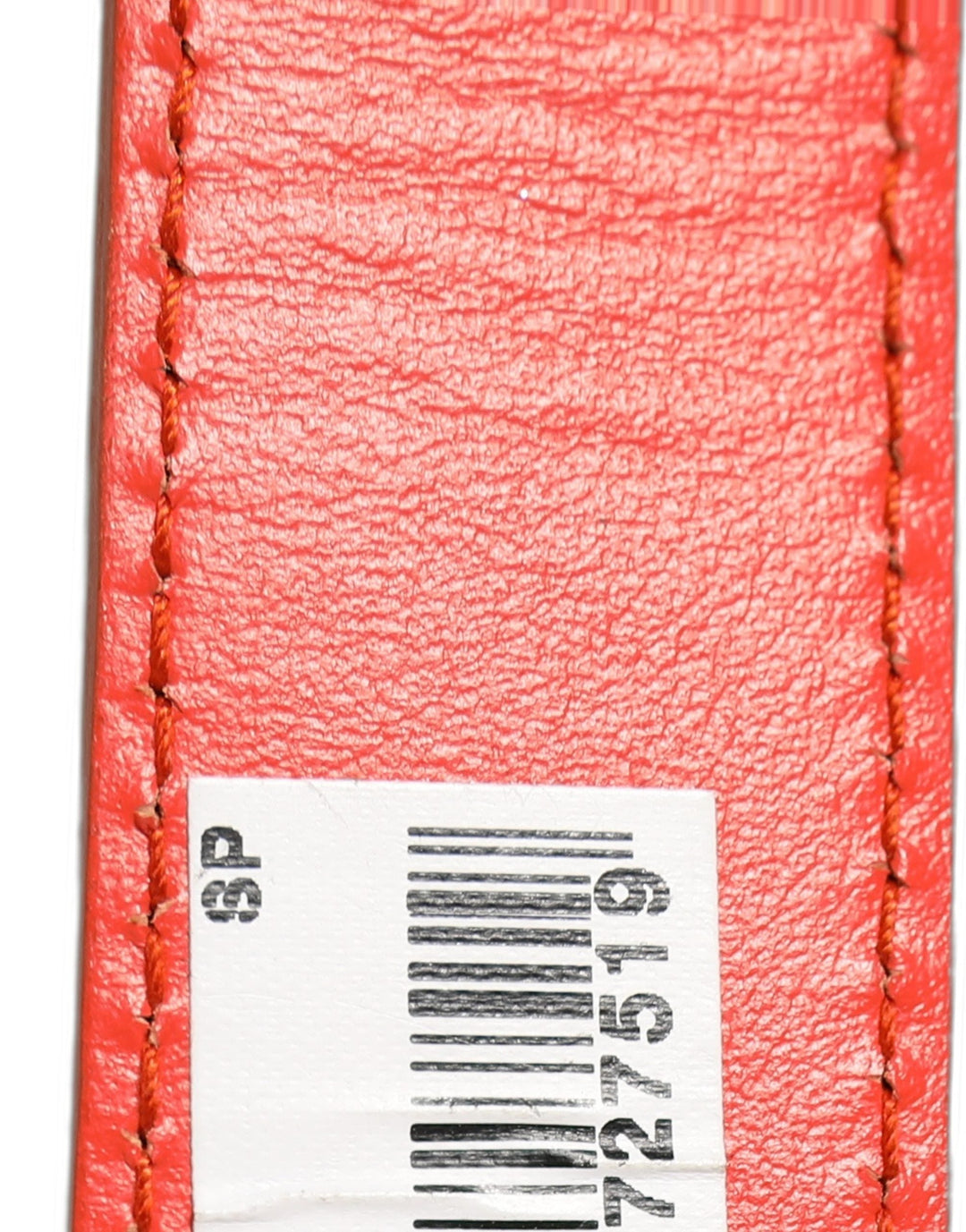 Women’s Dolce &amp; Gabbana Red Leather Silver Metal Buckle Cintura Belt