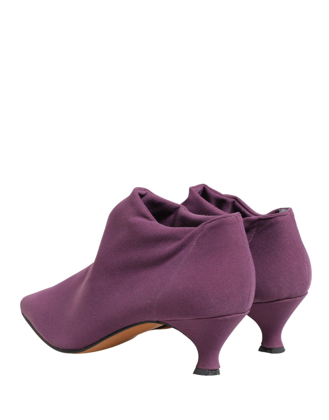 Women’s Dolce &amp; Gabbana Shoes Purple Suede Ankle Boots