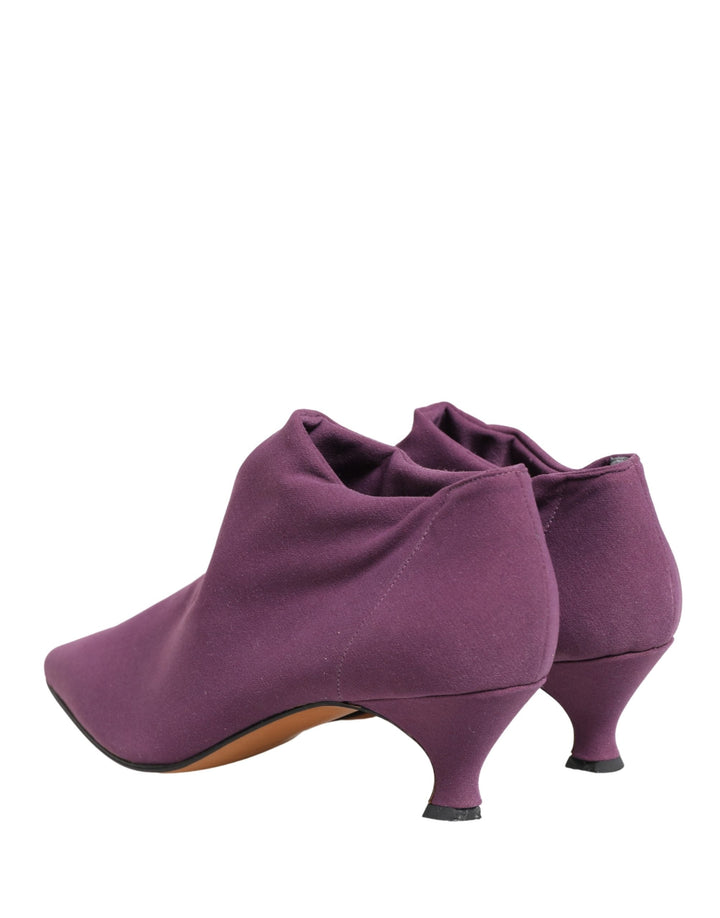 Women’s Dolce &amp; Gabbana Shoes Purple Suede Ankle Boots