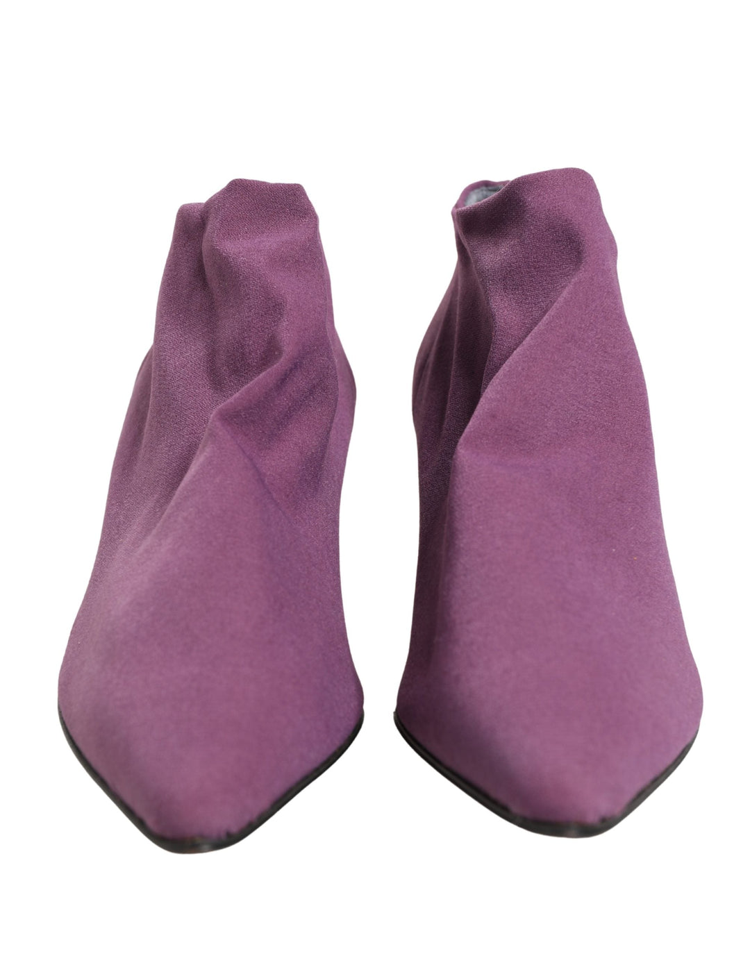 Women’s Dolce &amp; Gabbana Shoes Purple Suede Ankle Boots