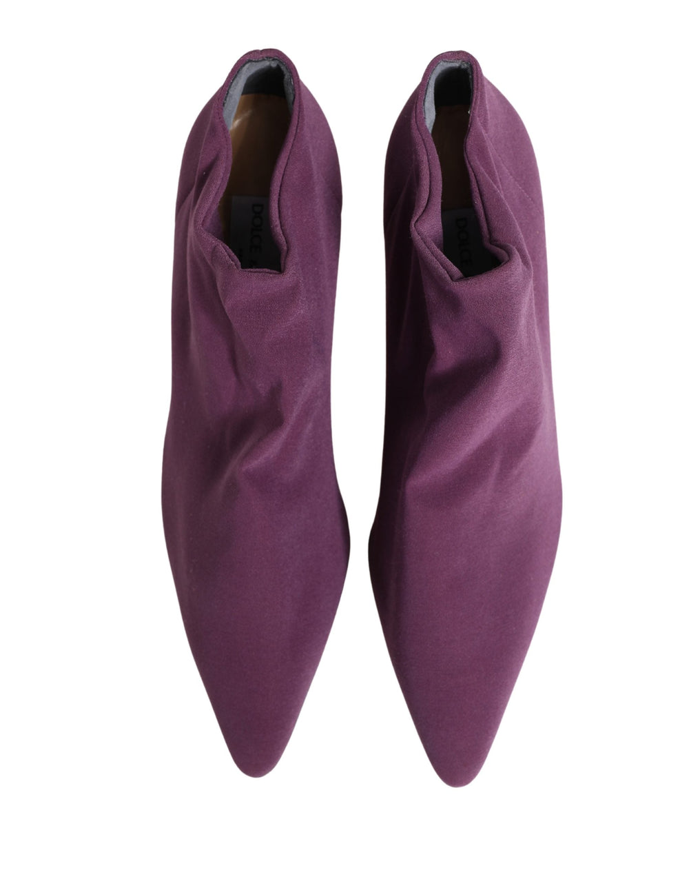 Women’s Dolce & Gabbana Shoes Purple Suede Ankle Boots