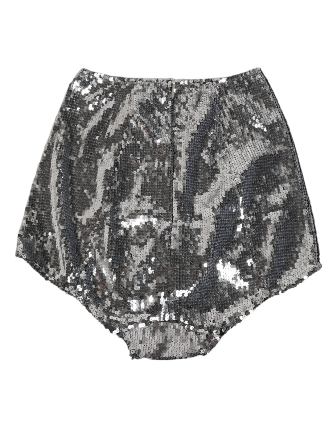 Women’s Dolce &amp; Gabbana Silver Nylon Sequined Slip Girdle Panty Underwear