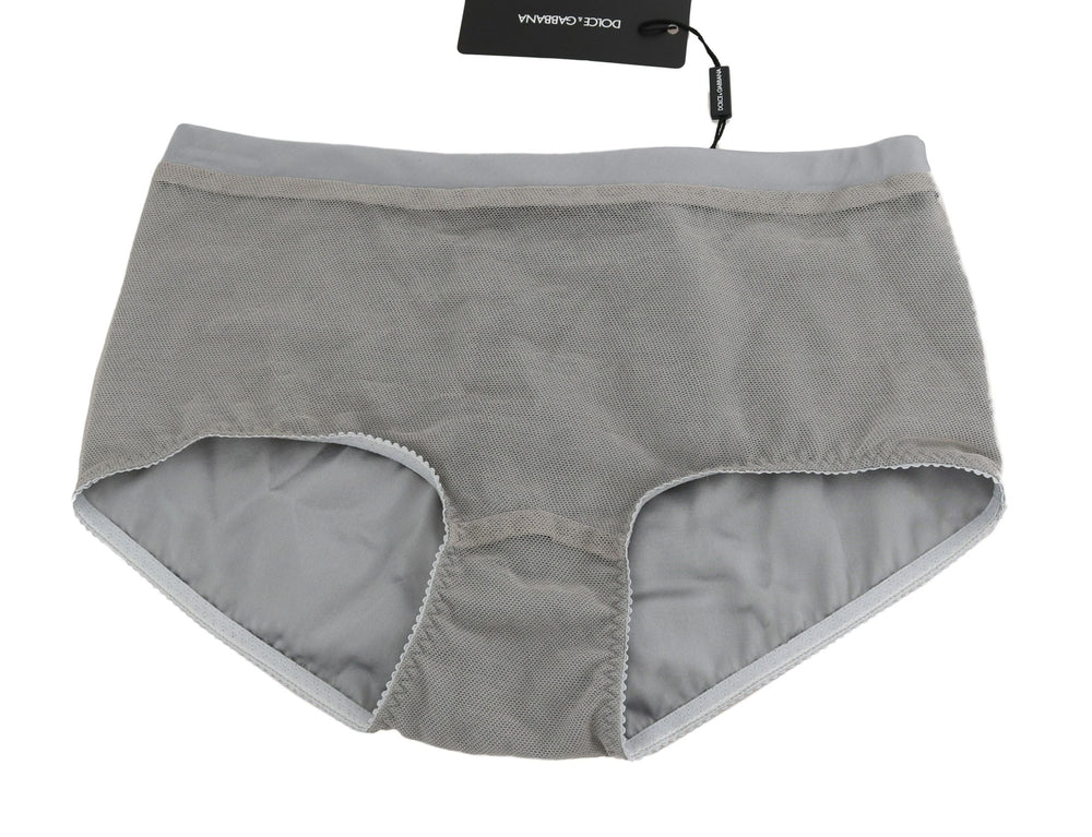 Women’s Dolce & Gabbana Underwear Silver with Net Silk Bottoms