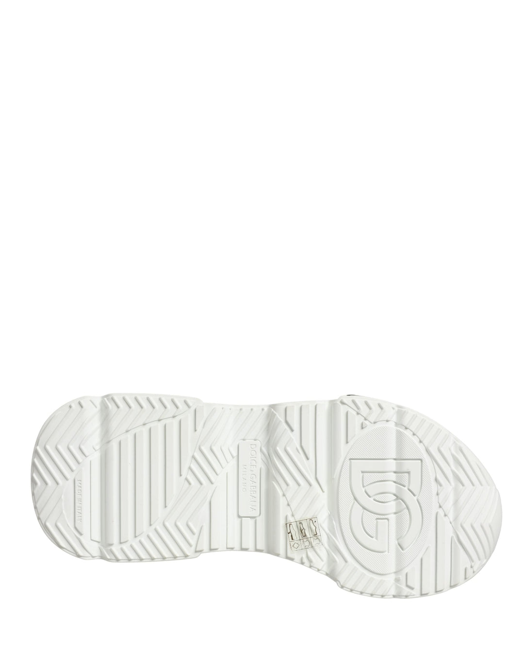 Dolce &amp; Gabbana White Daymaster Graffiti Low Top Sneakers Shoes