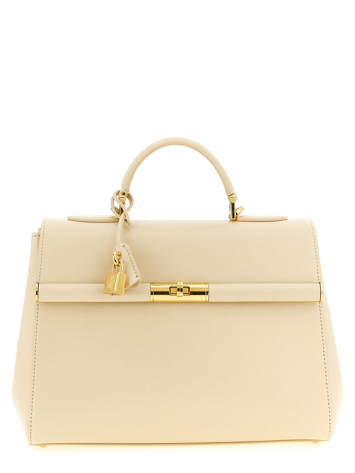 Women’s Dolce &amp; Gabbana White Lamb Leather Handbag