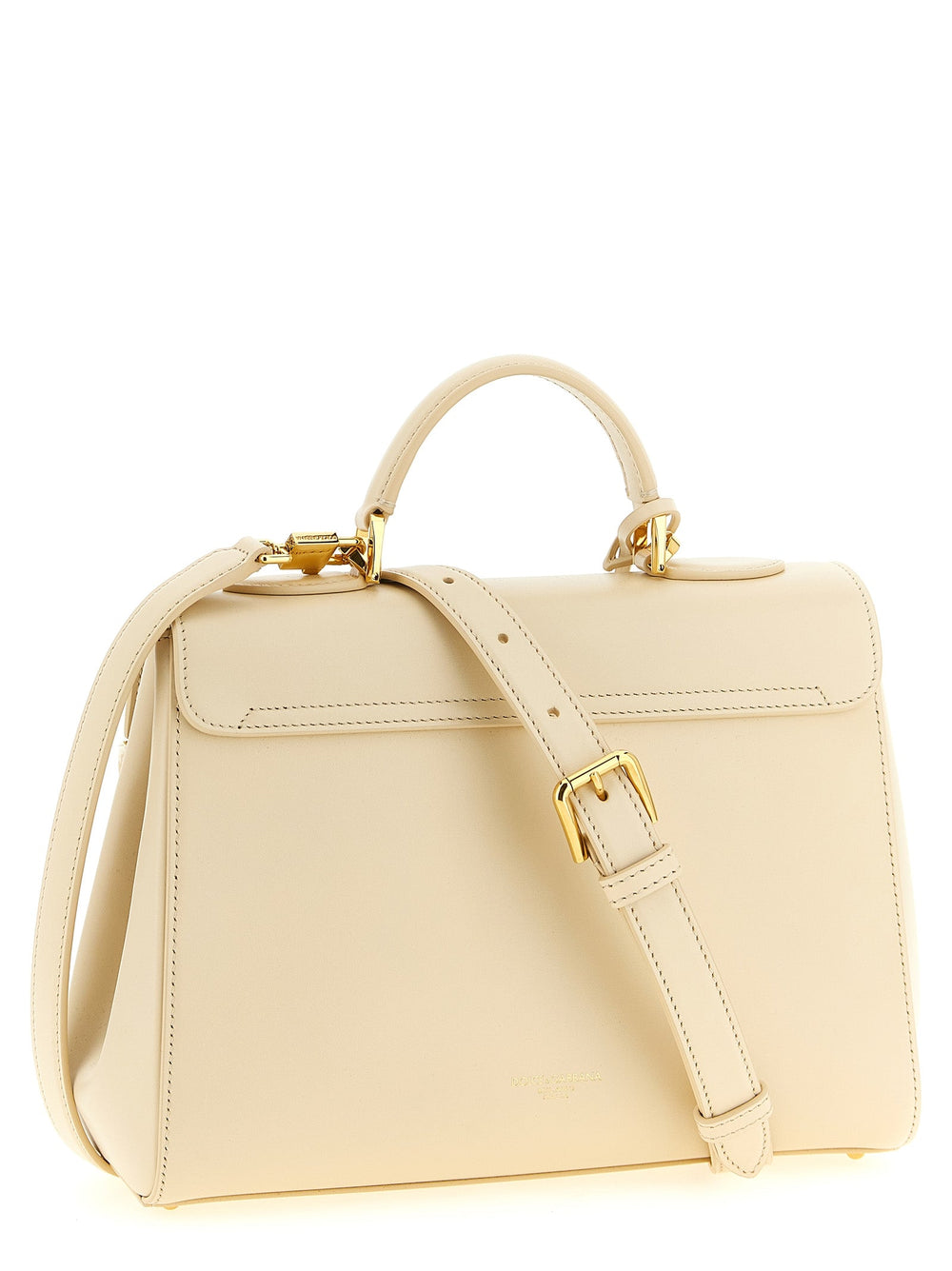 Women’s Dolce & Gabbana White Lamb Leather Handbag
