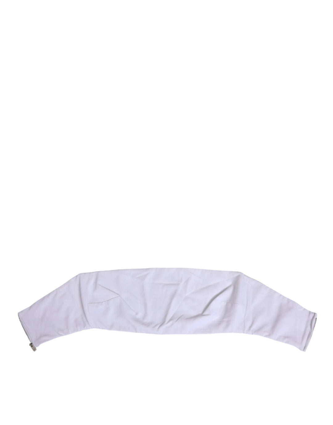 Women’s Dolce &amp; Gabbana White Nylon Strapless Corset Top Underwear