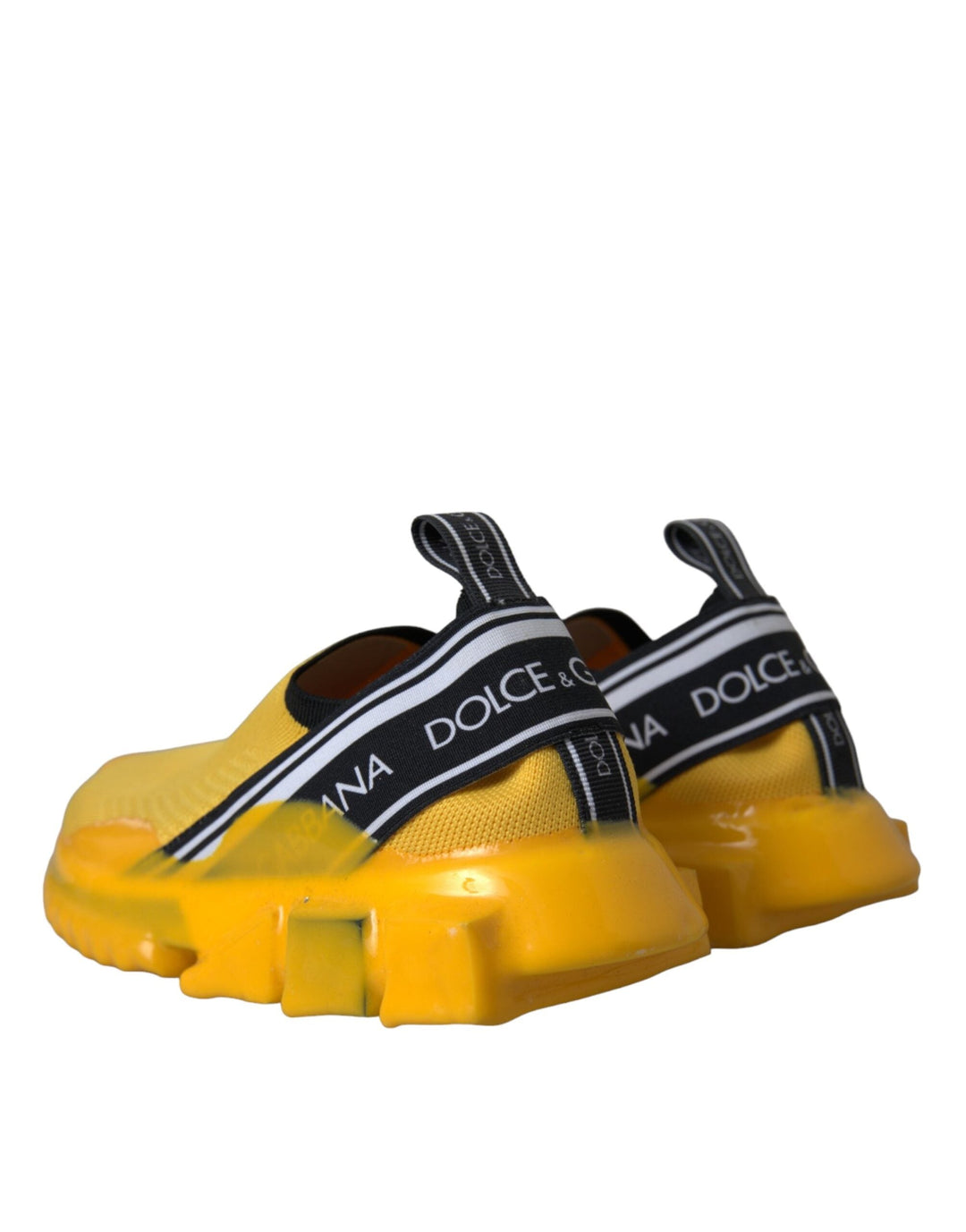 Baskets à enfiler Sorrento jaunes Dolce &amp;amp; Gabbana pour femmes